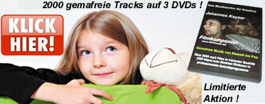 Gemafreies Sonderedition 3 DVDs mit 2000 gemafreien Tracks
