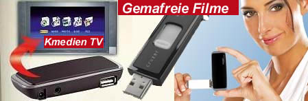 Entspannungsfilme auf USB Stick und Mediaplayer